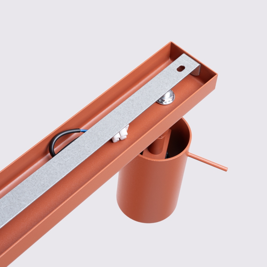 Faretto RING 6xGU10/10W/230V rosso