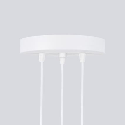 Suspension filaire KARBON 3xGU10/10W/230V blanc