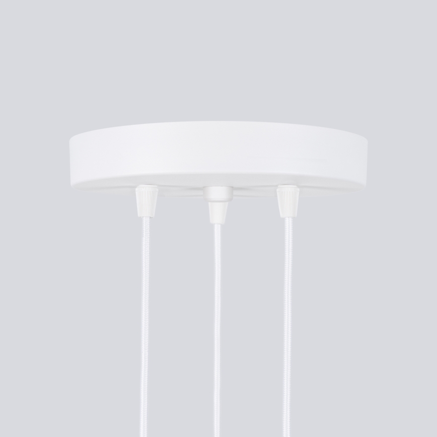 Suspension filaire KARBON 3xGU10/10W/230V blanc