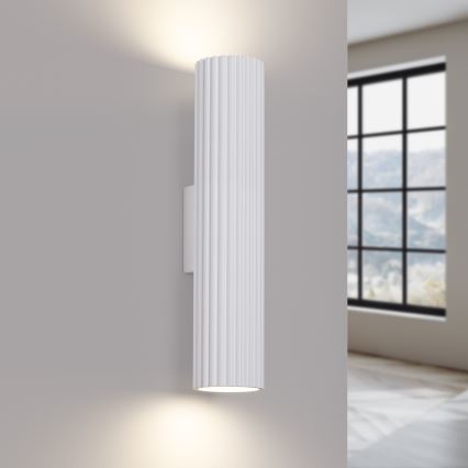Applique KARBON 2xGU10/10W/230V bianco