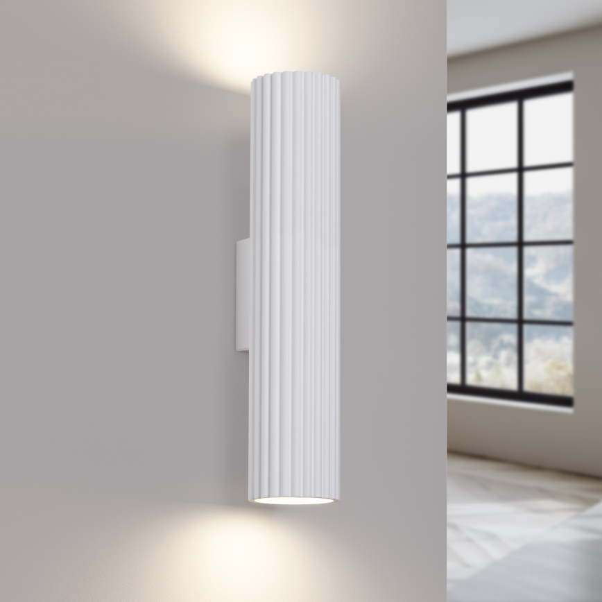 Applique KARBON 2xGU10/10W/230V bianco