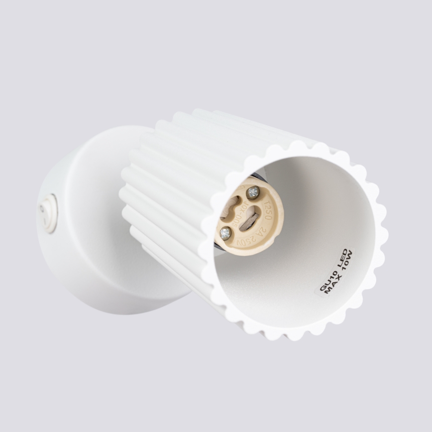 Spot mural KARBON 1xGU10/10W/230V blanc