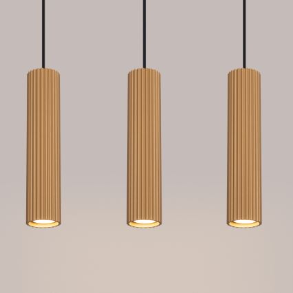 Suspension filaire KARBON 3xGU10/10W/230V doré