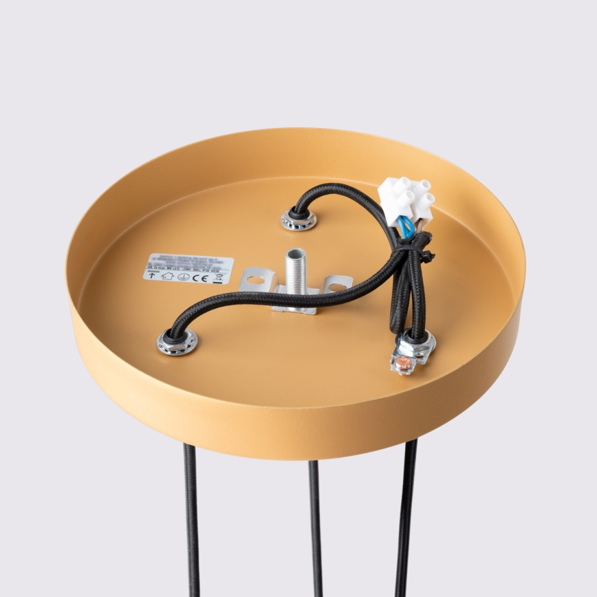 Suspension filaire KARBON 3xGU10/10W/230V doré