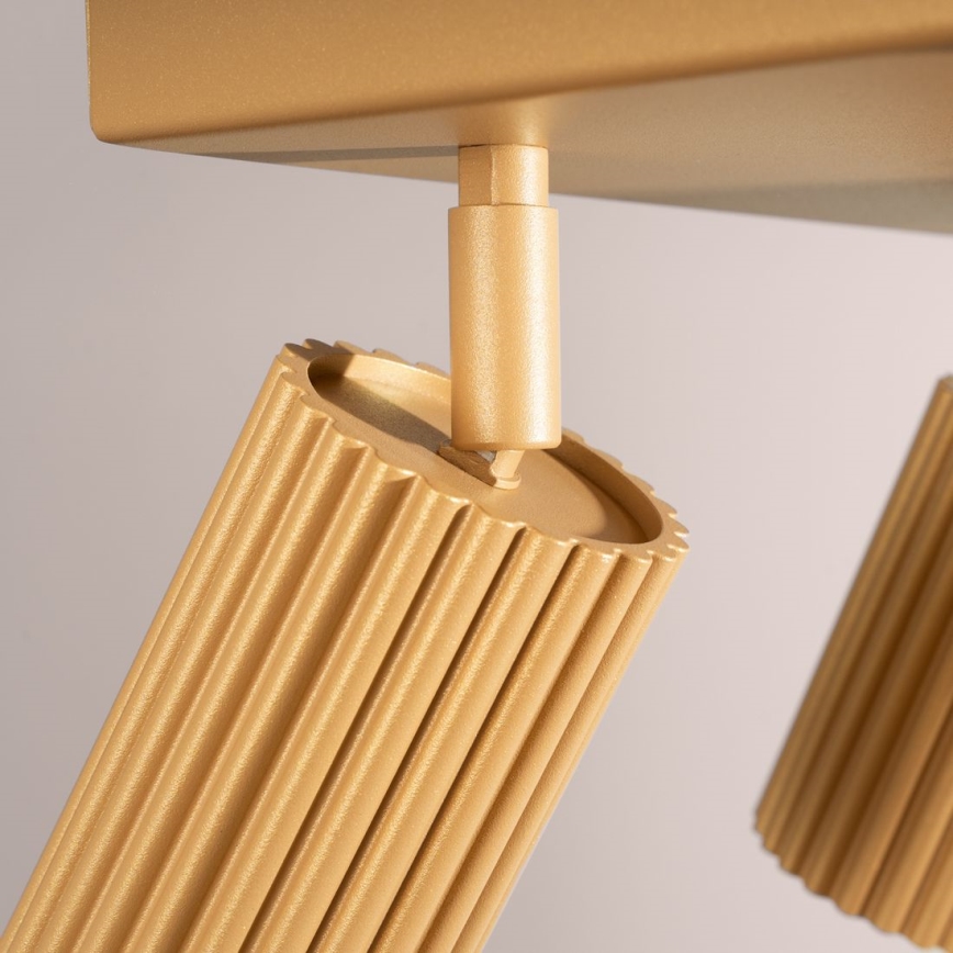 Strahler KARBON 4xGU10/10W/230V golden