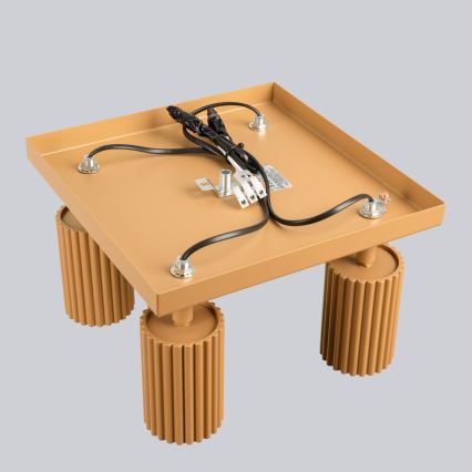 Strahler KARBON 4xGU10/10W/230V golden
