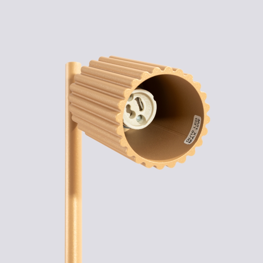 Tischleuchte KARBON 1xGU10/10W/230V golden