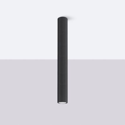 Faretto KARBON 1xGU10/10W/230V 60 cm nero