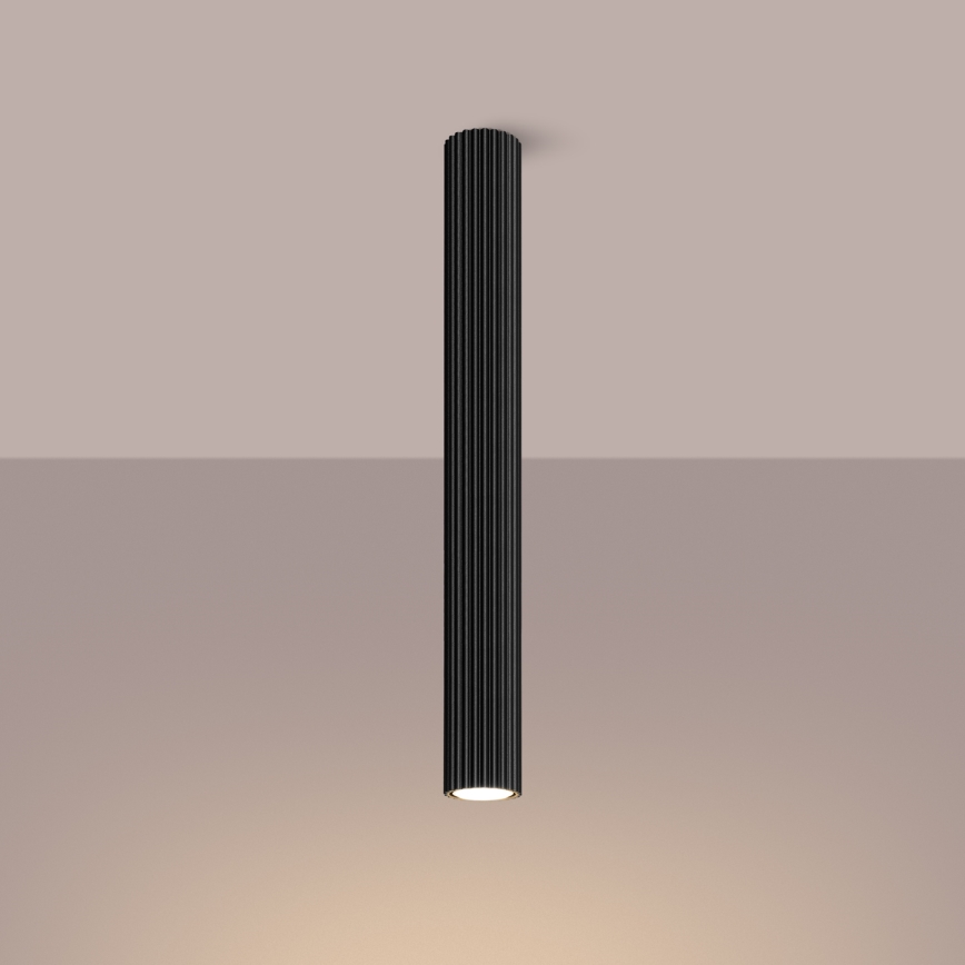 Spot KARBON 1xGU10/10W/230V 60 cm noir