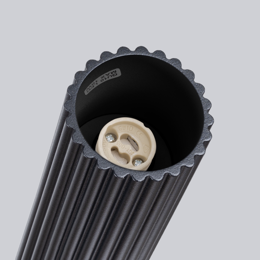 Spot KARBON 1xGU10/10W/230V 60 cm noir