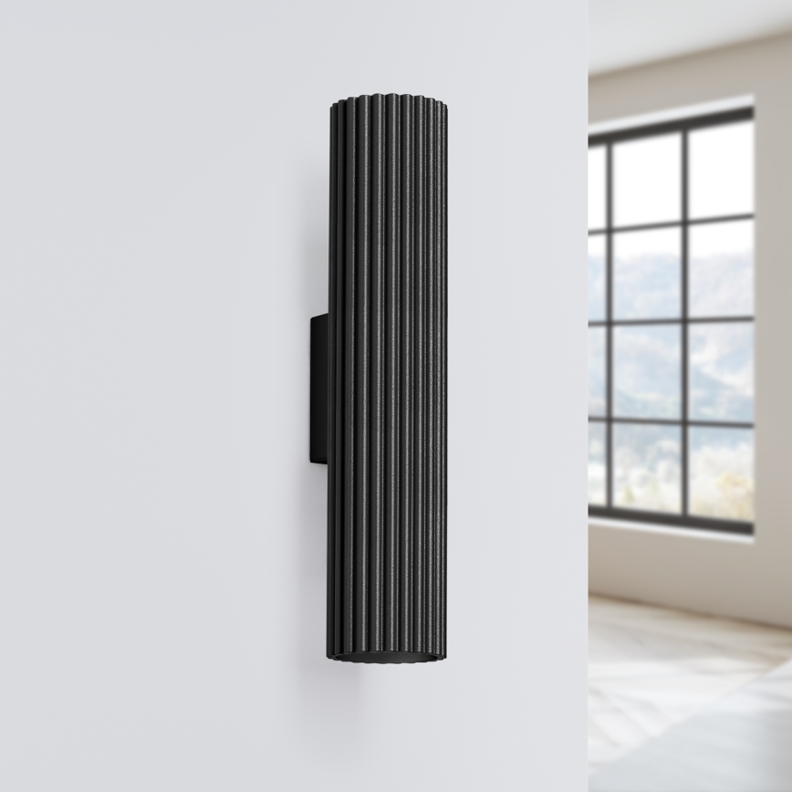 Applique KARBON 2xGU10/10W/230V nero