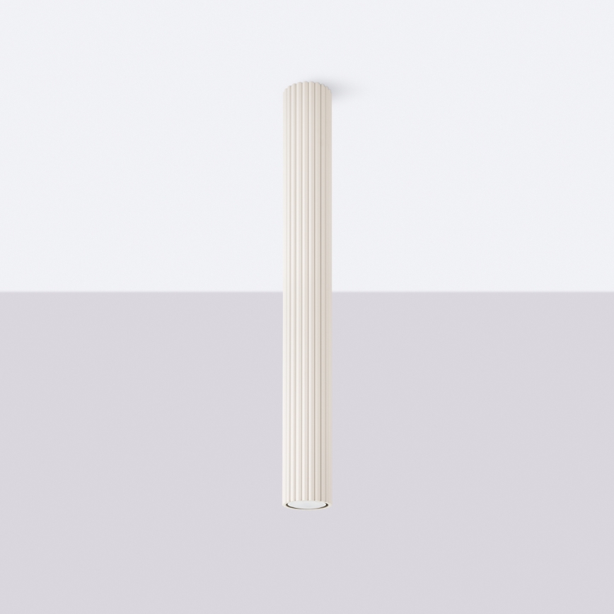 Faretto KARBON 1xGU10/10W/230V 60 cm color crema