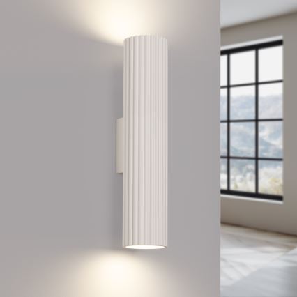 Applique KARBON 2xGU10/10W/230V color crema