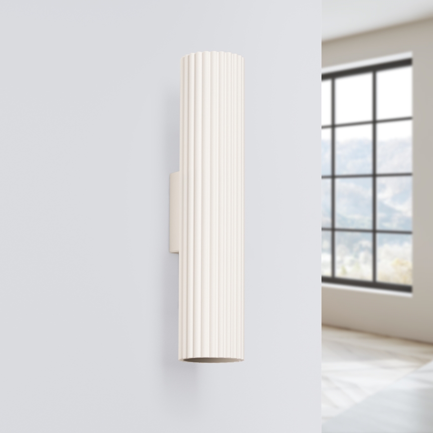 Applique KARBON 2xGU10/10W/230V color crema