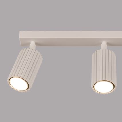 Faretto KARBON 3xGU10/10W/230V color crema