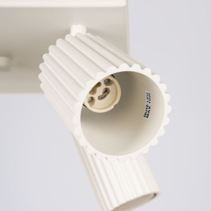 Strahler KARBON 4xGU10/10W/230V cremefarben