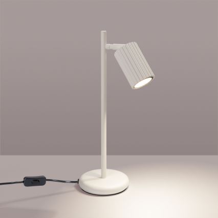 Lampada da tavolo KARBON 1xGU10/10W/230V color crema