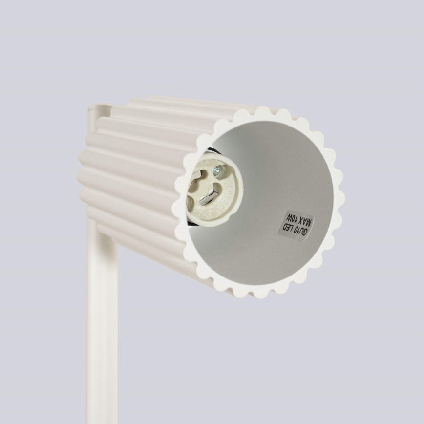 Lampada da tavolo KARBON 1xGU10/10W/230V color crema