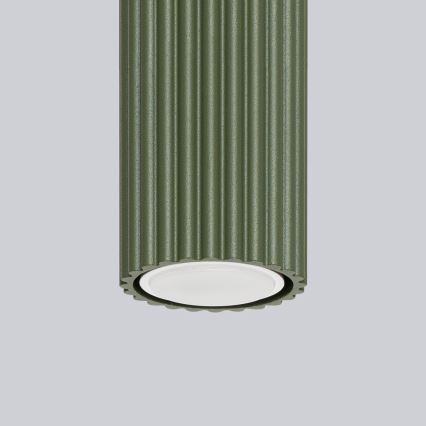 Faretto KARBON 1xGU10/10W/230V 60 cm verde