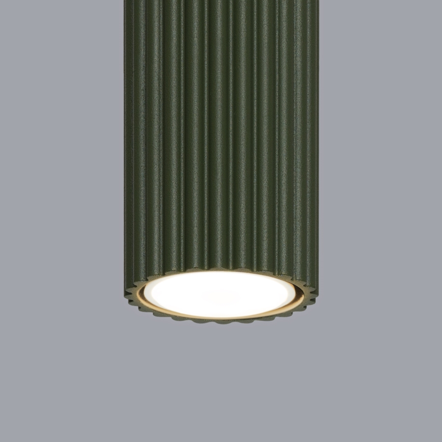 Strahler KARBON 1xGU10/10W/230V 60 cm grün