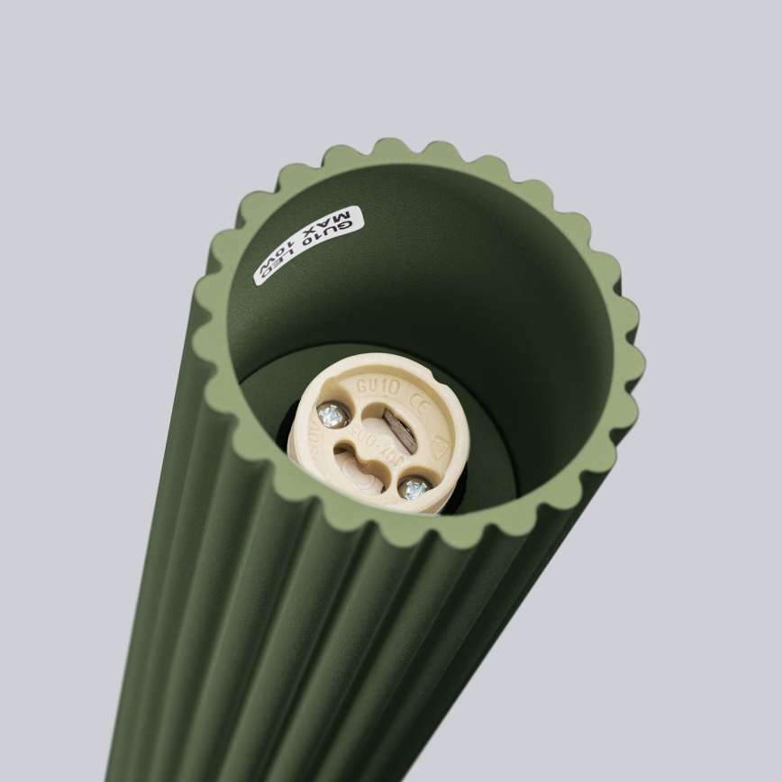 Strahler KARBON 1xGU10/10W/230V 60 cm grün