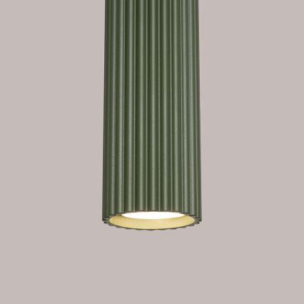 Suspension filaire KARBON 3xGU10/10W/230V vert