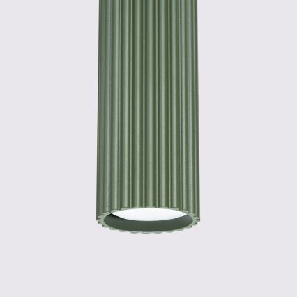 Suspension filaire KARBON 3xGU10/10W/230V vert
