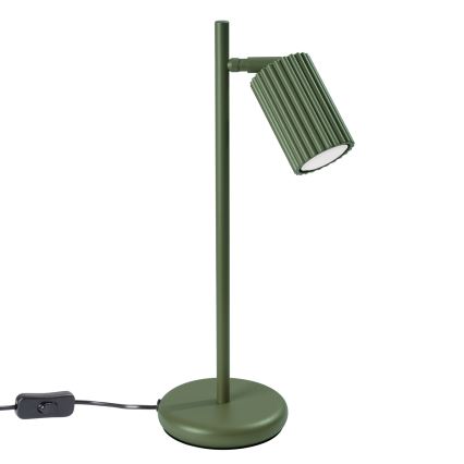 Lampada da tavolo KARBON 1xGU10/10W/230V verde