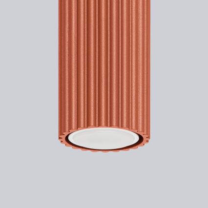 Faretto KARBON 1xGU10/10W/230V 60 cm rosso