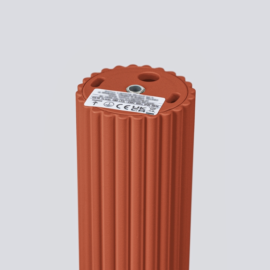 Faretto KARBON 1xGU10/10W/230V 60 cm rosso