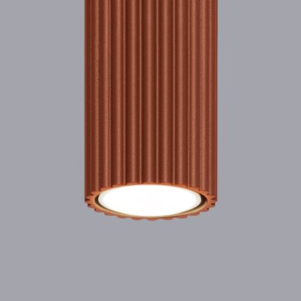 Spot KARBON 1xGU10/10W/230V 60 cm rouge