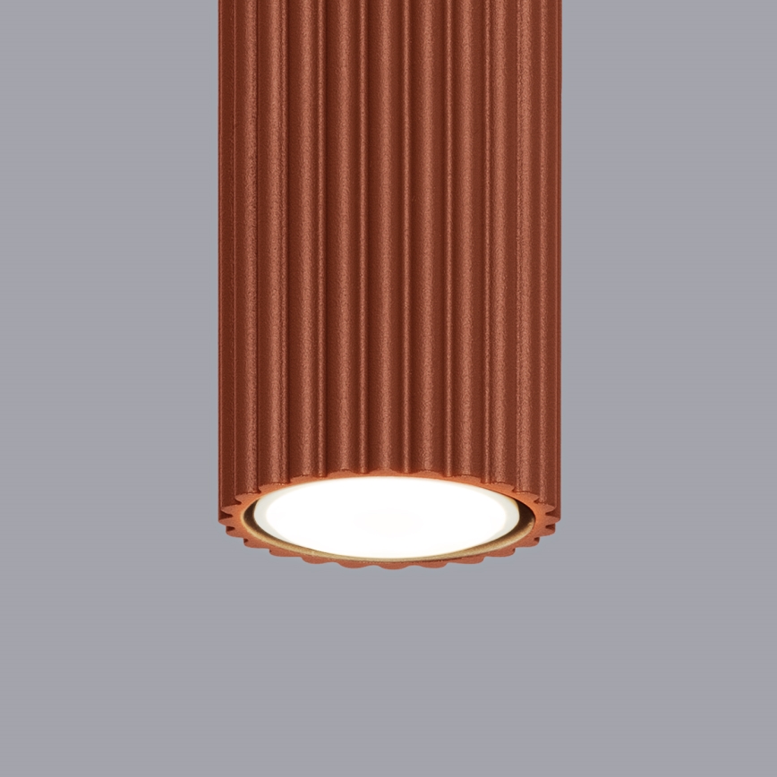 Spot KARBON 1xGU10/10W/230V 60 cm rouge
