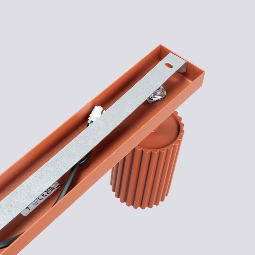 Faretto KARBON 3xGU10/10W/230V rosso