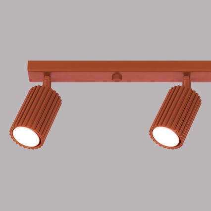 Faretto KARBON 4xGU10/10W/230V rosso