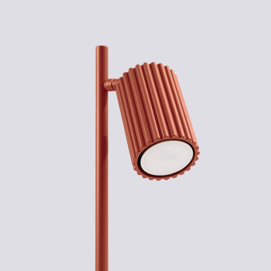 Lampada da tavolo KARBON 1xGU10/10W/230V rosso