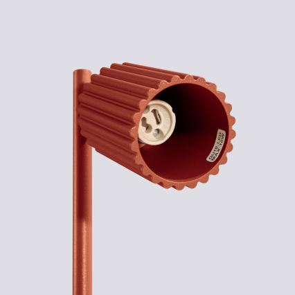 Lampada da tavolo KARBON 1xGU10/10W/230V rosso