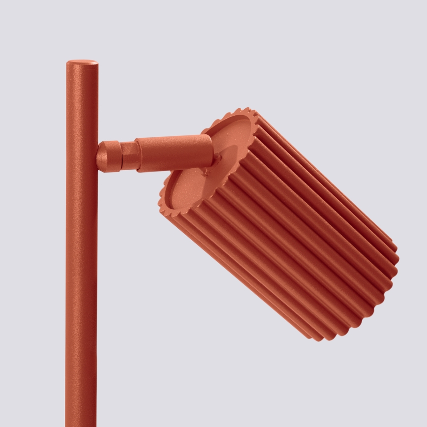 Lampada da tavolo KARBON 1xGU10/10W/230V rosso