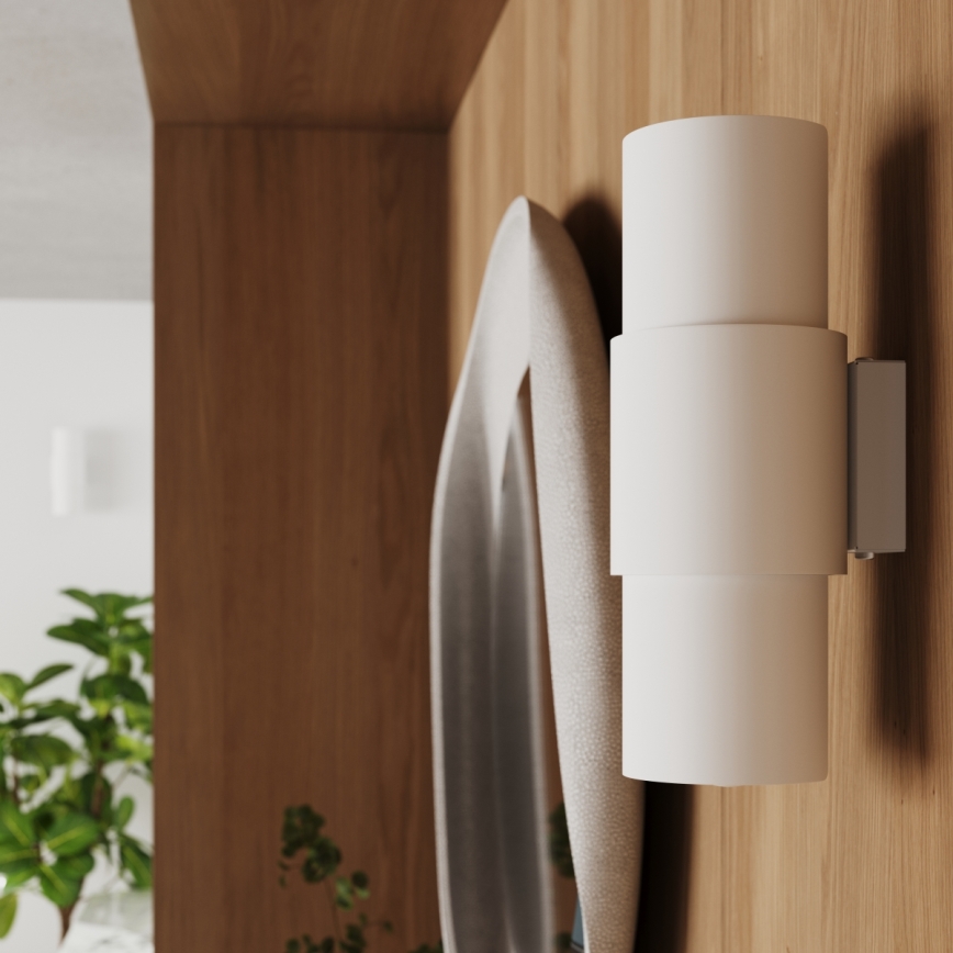 Applique FLASH 2xE27/15W/230V bianco