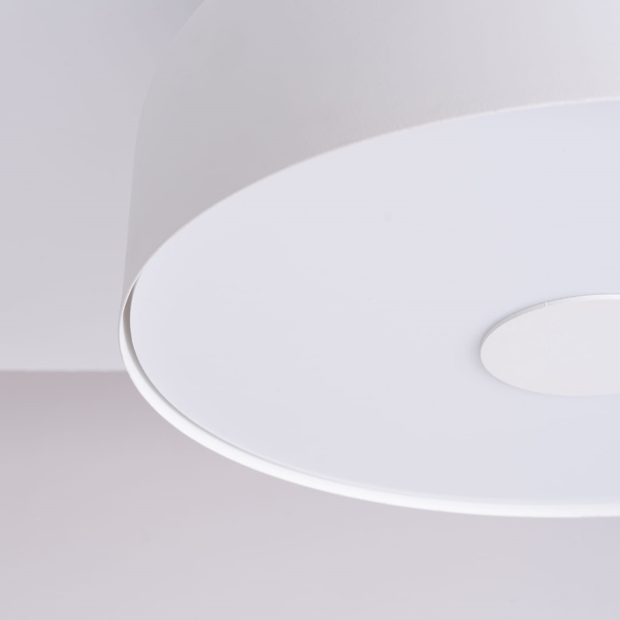 Plafonnier OMIQ 4xE27/15W/230V Ø 30 cm blanc