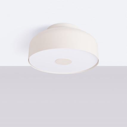 Plafoniera OMIQ 4xE27/15W/230V Ø 30 cm crema