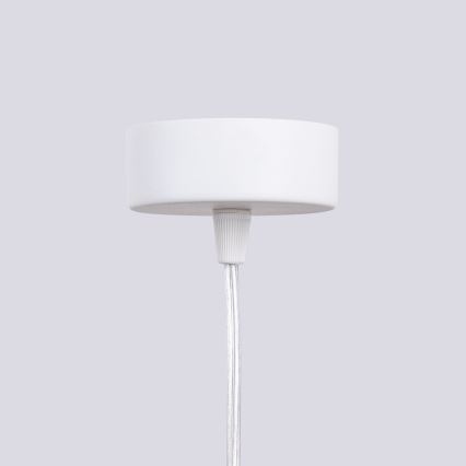 Lampadario a sospensione con filo LAMI 1xGU10/10W/230V bianco