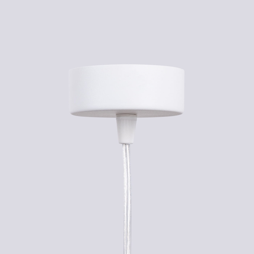 Lampadario a sospensione con filo LAMI 1xGU10/10W/230V bianco