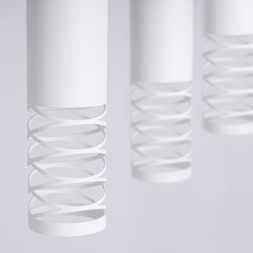 Suspension filaire LAMI 3xGU10/10W/230V blanc