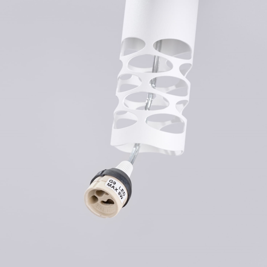 Hängeleuchte LIRO 2xGU10/10W/230V weiß