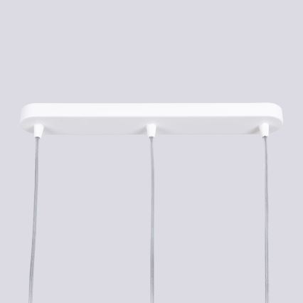 Suspension filaire LIRO 3xGU10/10W/230V blanc