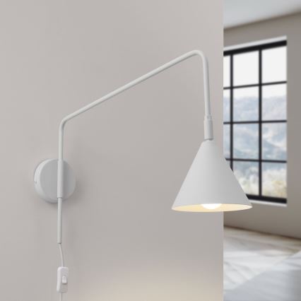 Applique murale NOX 1xE14/10W/230V blanc