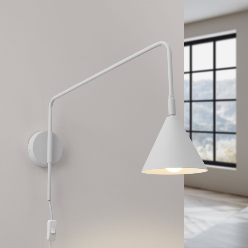Applique murale NOX 1xE14/10W/230V blanc