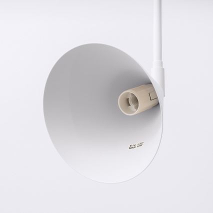 Wandleuchte NOX 1xE14/10W/230V weiß