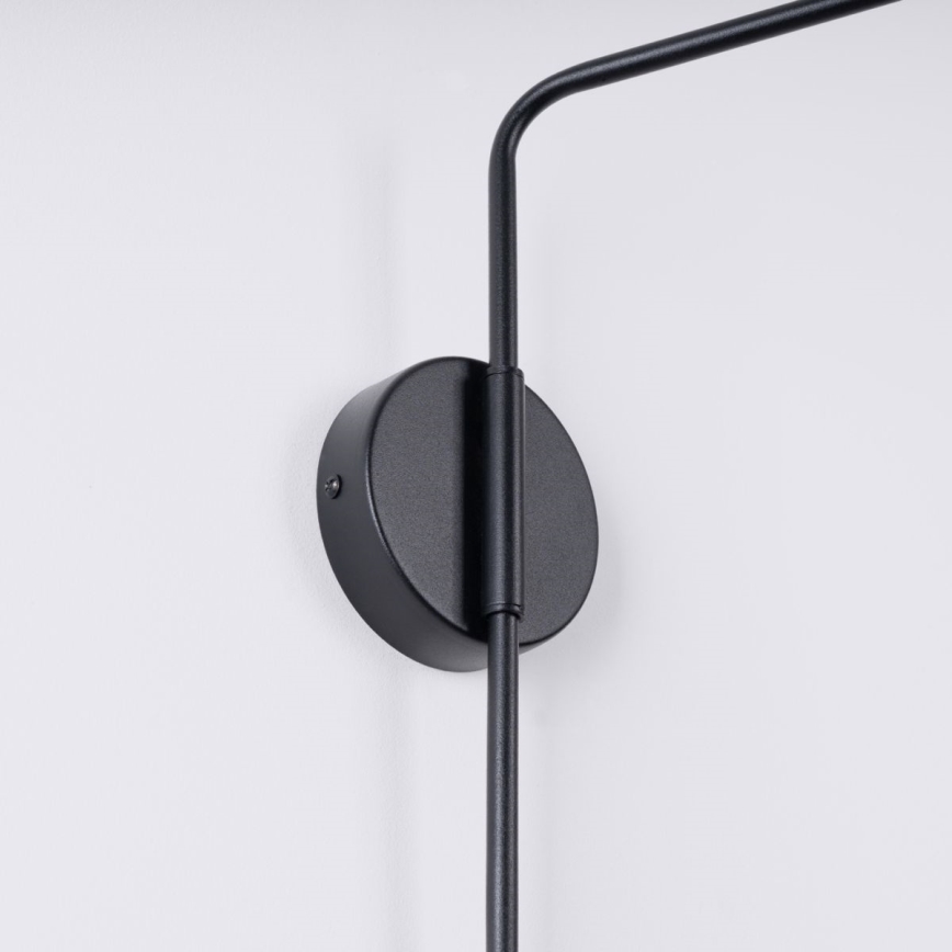 Applique murale NOX 1xE14/10W/230V noir