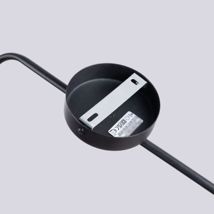 Applique murale NOX 1xE14/10W/230V noir